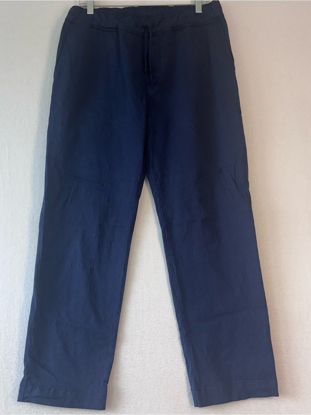 American Giant Navy Drawstring Pants Size Medium